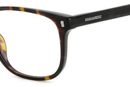 Glasögon Dsquared2 D20079 086 Fyrkantig Havana