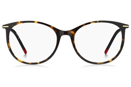 Glasögon HUGO HG1238 0UC Cat Eye Havana