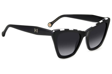 Solglasögon Carolina Herrera HER0129/S 80S/9O Cat Eye Svart