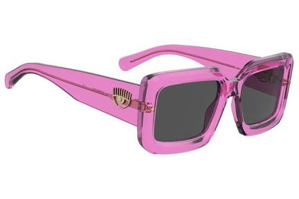 Solglasögon Chiara Ferragni CF7022/S 35J/IR Rektangulära Rosa