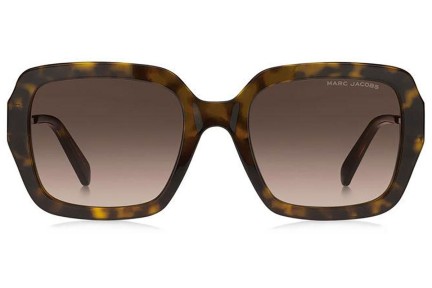 Solglasögon Marc Jacobs MARC652/S 086/HA Fyrkantig Havana