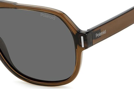 Solglasögon Polaroid PLD6193/S 09Q/M9 Polarized Pilot Brun