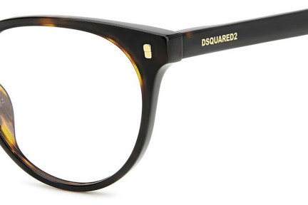 Glasögon Dsquared2 D20082 086 Cat Eye Havana