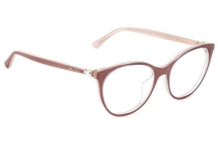 Glasögon Jimmy Choo JC378/G Y9A Cat Eye Beige