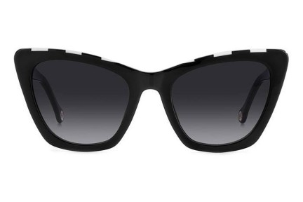 Solglasögon Carolina Herrera HER0129/S 80S/9O Cat Eye Svart