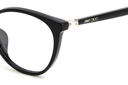 Glasögon Jimmy Choo JC378/G 807 Cat Eye Svart