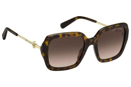 Solglasögon Marc Jacobs MARC652/S 086/HA Fyrkantig Havana