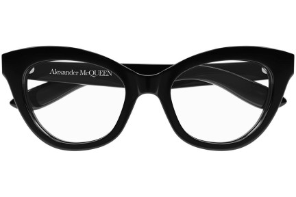 Glasögon Alexander McQueen AM0395O 001 Cat Eye Svart