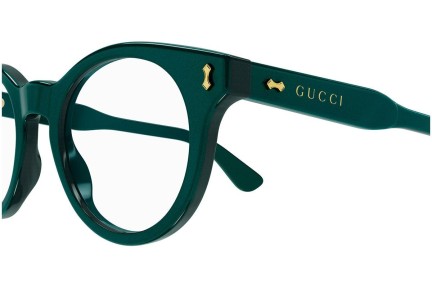 Glasögon Gucci GG1266O 003 Oval Grön