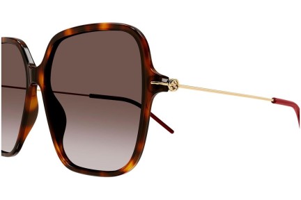 Solglasögon Gucci GG1267S 002 Oversize Havana