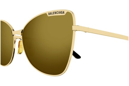 Solglasögon Balenciaga BB0278S 004 Cat Eye Guld