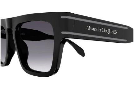 Solglasögon Alexander McQueen AM0397S 001 Fyrkantig Svart