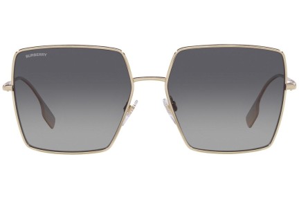 Solglasögon Burberry Daphne BE3133 1109T3 Polarized Fyrkantig Guld