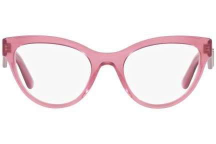 Glasögon Dolce & Gabbana DG3372 3405 Cat Eye Rosa