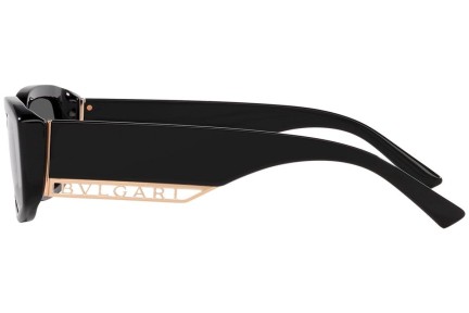 Solglasögon Bvlgari BV8259 501/T3 Polarized Rektangulära Svart