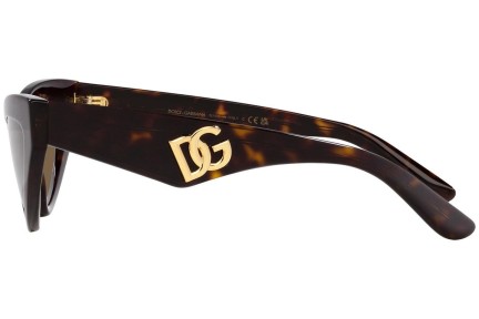 Solglasögon Dolce & Gabbana DG4439 502/73 Cat Eye Havana