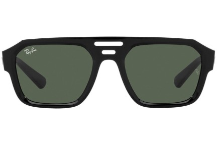 Solglasögon Ray-Ban Corrigan RB4397 667771 Flat Top Svart