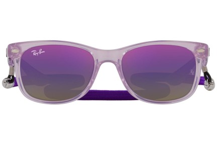 Solglasögon Ray-Ban Junior New Wayfarer Junior RJ9052S 7147B1 Fyrkantig Lila