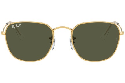 Solglasögon Ray-Ban Frank RB3857 919658 Polarized Fyrkantig Guld