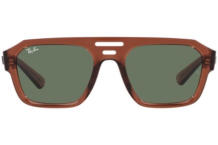 Solglasögon Ray-Ban Corrigan RB4397 667882 Flat Top Brun