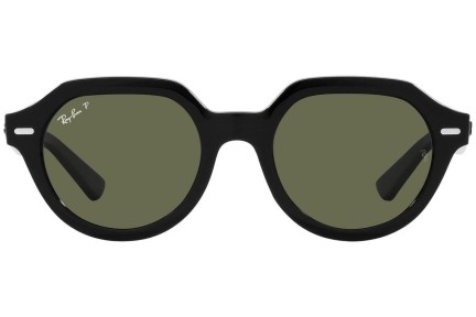 Solglasögon Ray-Ban Gina RB4399 901/58 Polarized Fyrkantig Svart