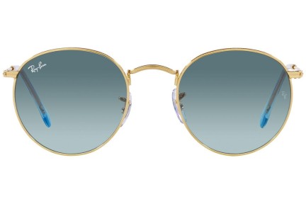 Solglasögon Ray-Ban Round Metal RB3447 001/3M Runda Guld