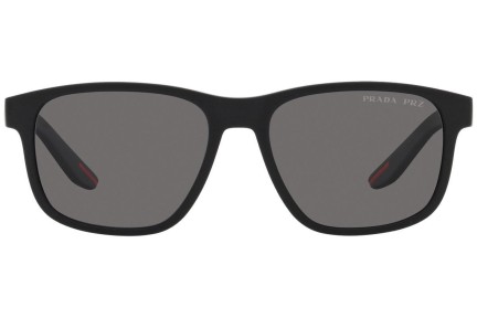 Solglasögon Prada Linea Rossa PS06YS DG002G Polarized Fyrkantig Svart