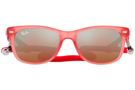 Solglasögon Ray-Ban Junior New Wayfarer Junior RJ9052S 7145A8 Fyrkantig Rosa