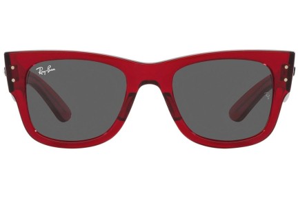 Solglasögon Ray-Ban Mega Wayfarer RB0840S 6679B1 Fyrkantig Röd