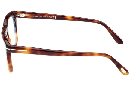 Glasögon Tom Ford FT5870-B 056 Fyrkantig Havana