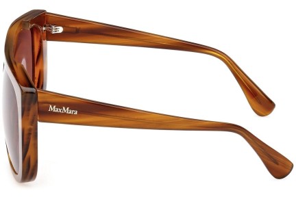 Solglasögon Max Mara MM0073 50E Flat Top Havana