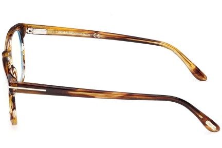 Glasögon Tom Ford FT5868-B 050 Fyrkantig Havana