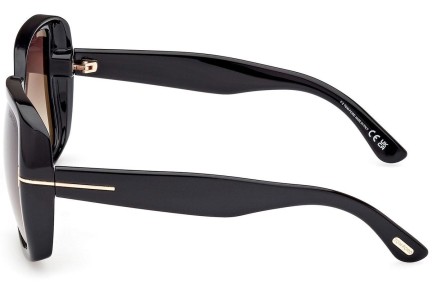 Solglasögon Tom Ford FT1037 01B Oversize Svart