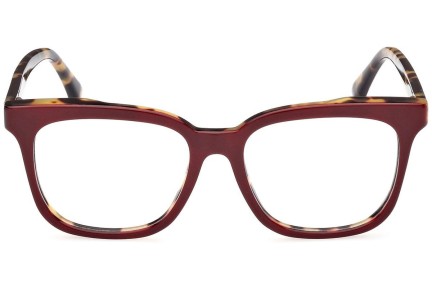 Glasögon Max Mara MM5095 071 Fyrkantig Röd