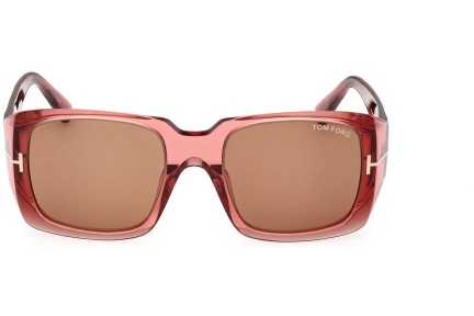 Solglasögon Tom Ford FT1035 72E Fyrkantig Rosa