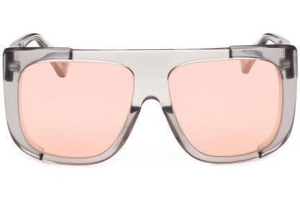 Solglasögon Max Mara MM0073 03L Flat Top Kristall