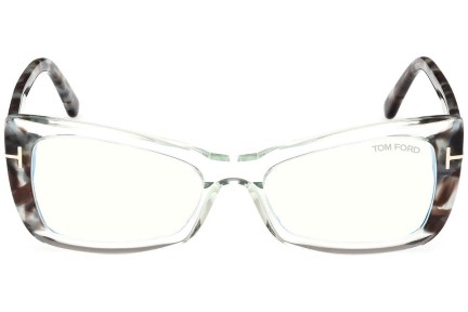 Glasögon Tom Ford FT5879-B 093 Cat Eye Grön