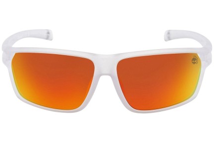 Solglasögon Timberland TB9307 26D Polarized Rektangulära Vit