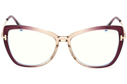 Glasögon Tom Ford FT5882-B 083 Cat Eye Flerfärgs