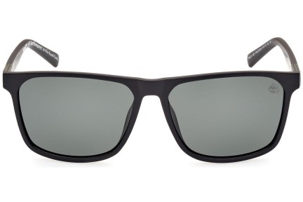 Solglasögon Timberland TB9312 02R Polarized Fyrkantig Svart