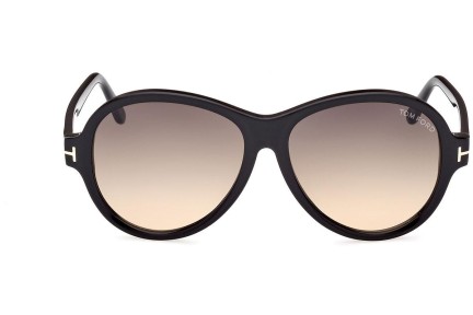 Solglasögon Tom Ford FT1033 01B Oversize Svart