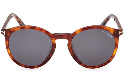 Solglasögon Tom Ford FT1021 53A Runda Havana