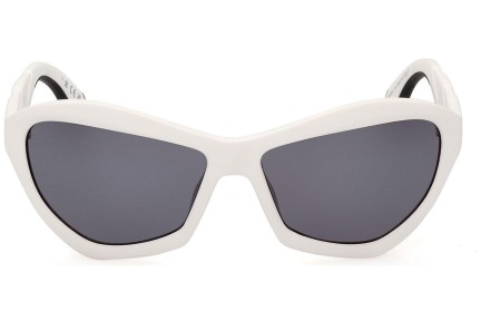 Solglasögon Adidas Originals OR0095 21A Cat Eye Vit