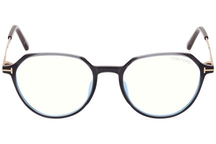 Glasögon Tom Ford FT5875-B 020 Runda Svart