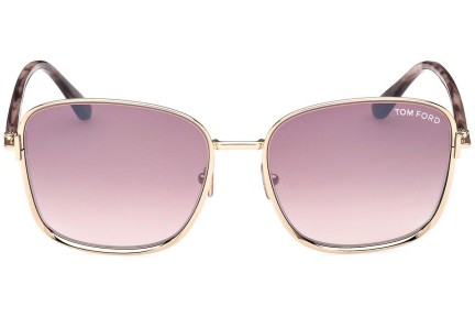 Solglasögon Tom Ford FT1029 28Z Fyrkantig Guld