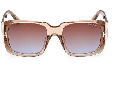 Solglasögon Tom Ford FT1035 45F Fyrkantig Brun