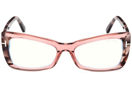 Glasögon Tom Ford FT5879-B 072 Cat Eye Rosa