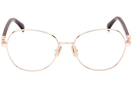 Glasögon Max Mara MM5034 033 Runda Guld