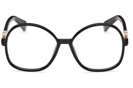 Glasögon Max Mara MM5100 001 Runda Svart