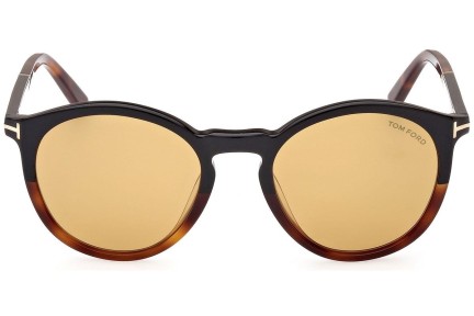 Solglasögon Tom Ford FT1021 56E Runda Havana